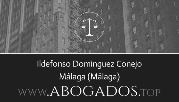 abogado Ildefonso Dominguez Conejo en Málaga