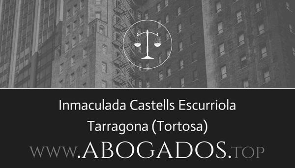 Inmaculada Castells Escurriola