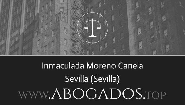 abogado Inmaculada Moreno Canela en Sevilla