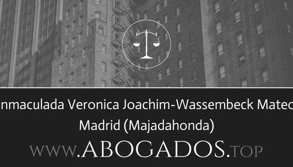 abogado Inmaculada Veronica Joachim-Wassembeck Mateo en Majadahonda