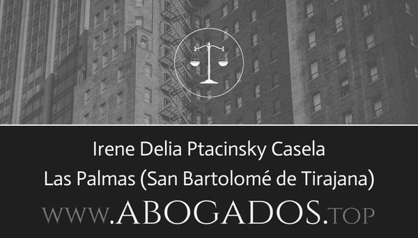 abogado Irene Delia Ptacinsky Casela en San Bartolomé de Tirajana
