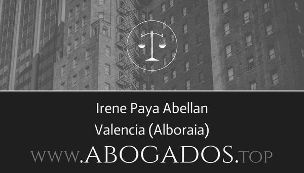 abogado Irene Paya Abellan en Alboraia