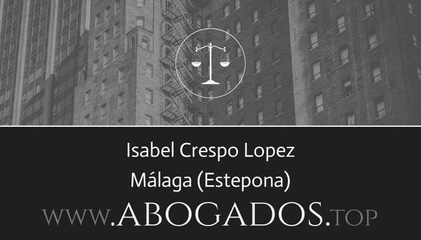 Isabel Crespo Lopez