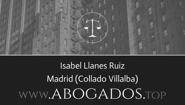 abogado Isabel Llanes Ruiz en Collado Villalba