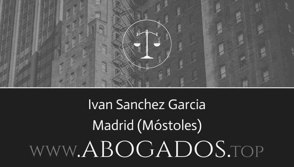 abogado Ivan Sanchez Garcia en Móstoles