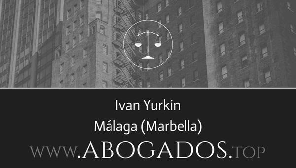 abogado Ivan Yurkin en Marbella