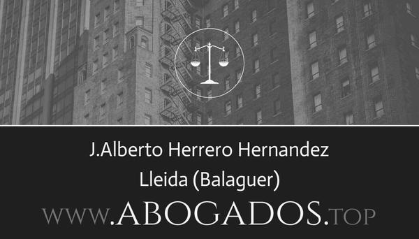 abogado JAlberto Herrero Hernandez en Balaguer