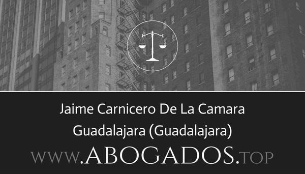 abogado Jaime Carnicero De La Camara en Guadalajara