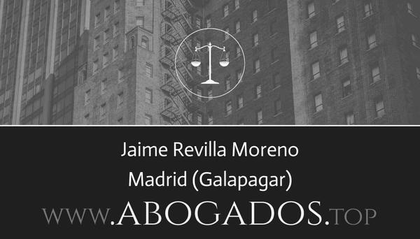 abogado Jaime Revilla Moreno en Galapagar