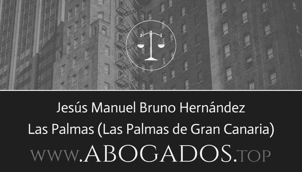 abogado Jesús Manuel Bruno Hernández en Las Palmas de Gran Canaria