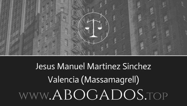 abogado Jesus Manuel Martinez Sinchez en Massamagrell