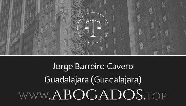 abogado Jorge Barreiro Cavero en Guadalajara