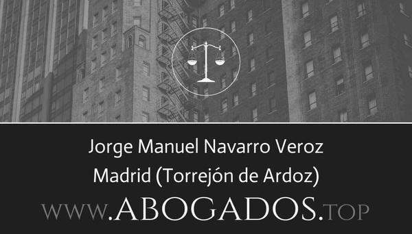 Jorge Manuel Navarro Veroz