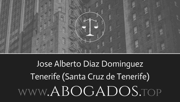 abogado Jose Alberto Diaz Dominguez en Santa Cruz de Tenerife