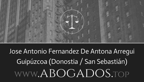 Jose Antonio Fernandez De Antona Arregui