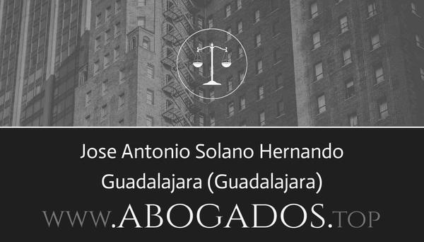 abogado Jose Antonio Solano Hernando en Guadalajara