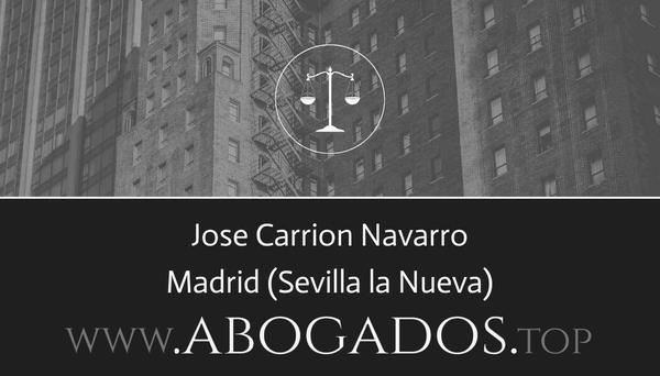 abogado Jose Carrion Navarro en Sevilla la Nueva