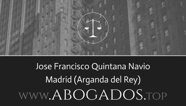 abogado Jose Francisco Quintana Navio en Arganda del Rey