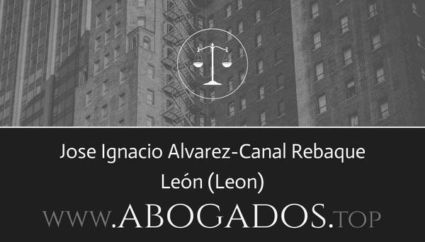 abogado Jose Ignacio Alvarez-Canal Rebaque en Leon