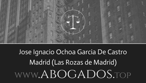 abogado Jose Ignacio Ochoa Garcia De Castro en Las Rozas de Madrid