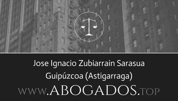 abogado Jose Ignacio Zubiarrain Sarasua en Astigarraga