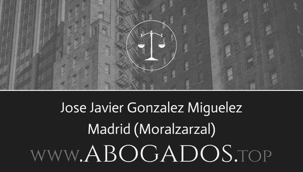 abogado Jose Javier Gonzalez Miguelez en Moralzarzal