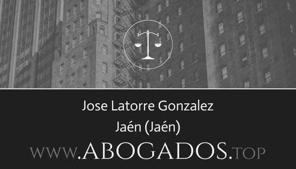 abogado Jose Latorre Gonzalez en Jaén