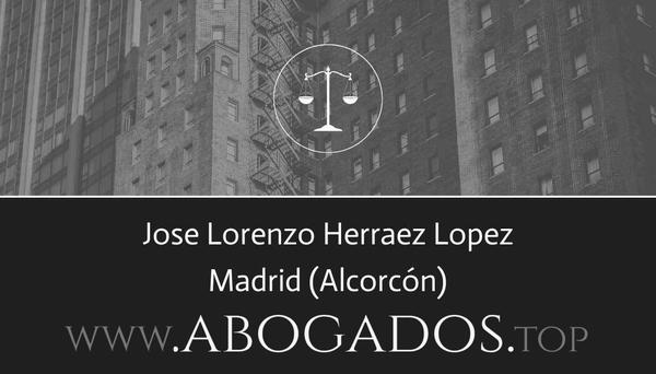 abogado Jose Lorenzo Herraez Lopez en Alcorcón