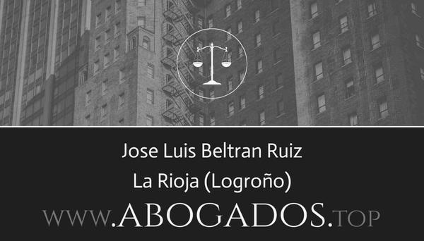 abogado Jose Luis Beltran Ruiz en Logroño