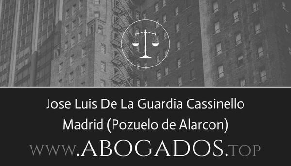 abogado Jose Luis De La Guardia Cassinello en Pozuelo de Alarcon