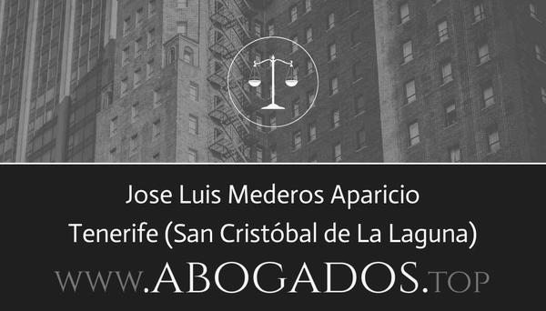 Jose Luis Mederos Aparicio