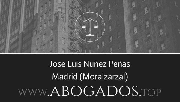 abogado Jose Luis Nuñez Peñas en Moralzarzal