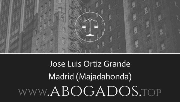 abogado Jose Luis Ortiz Grande en Majadahonda