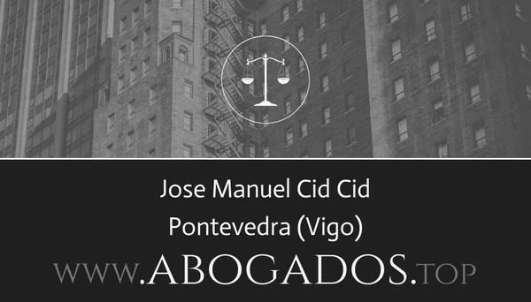 Jose Manuel Cid Cid