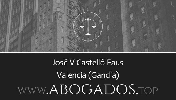 José V Castelló Faus