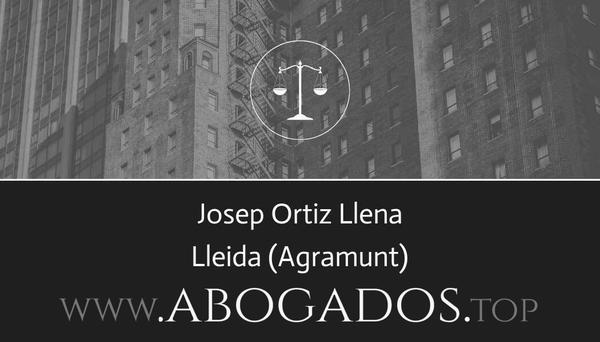 abogado Josep Ortiz Llena en Agramunt