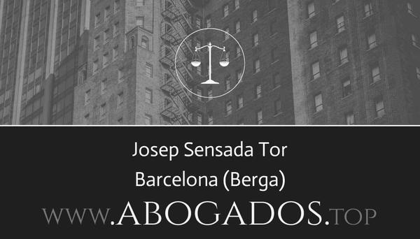 abogado Josep Sensada Tor en Berga