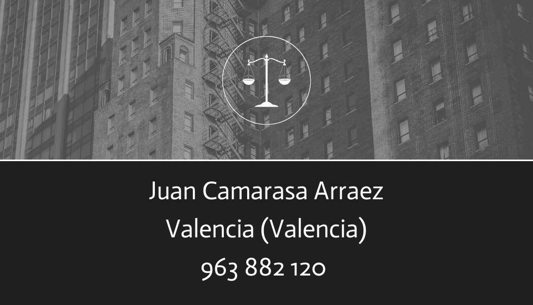 abogado Juan Camarasa Arraez en Valencia
