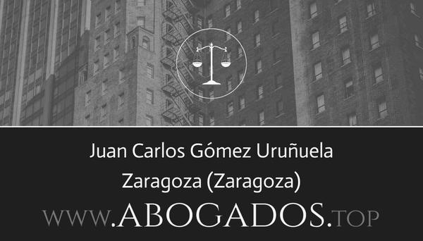 abogado Juan Carlos Gómez Uruñuela en Zaragoza