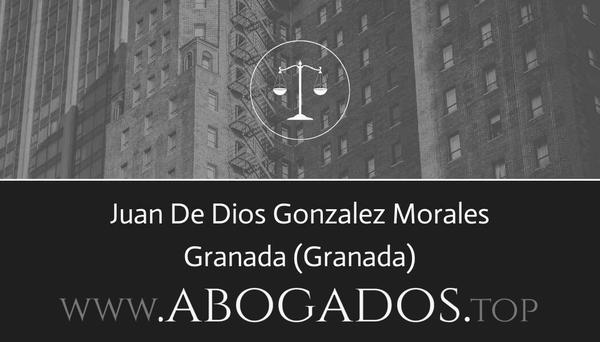 abogado Juan De Dios Gonzalez Morales en Granada