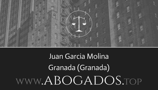 abogado Juan Garcia Molina en Granada