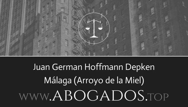 abogado Juan German Hoffmann Depken en Arroyo de la Miel