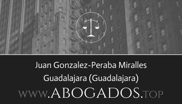 abogado Juan Gonzalez-Peraba Miralles en Guadalajara