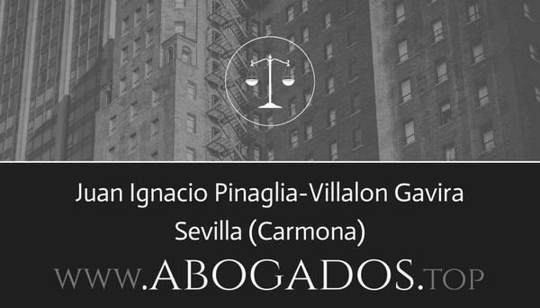 abogado Juan Ignacio Pinaglia-Villalon Gavira en Carmona