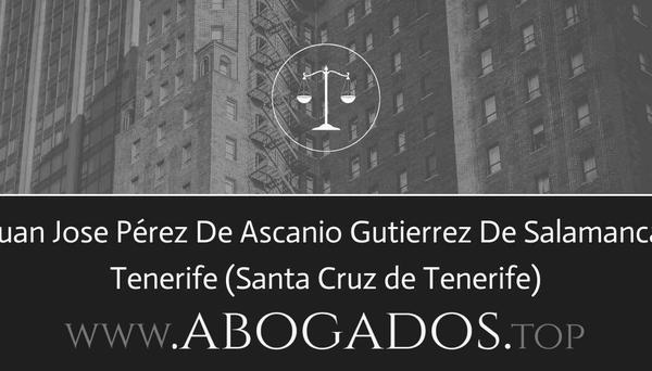 Juan Jose Pérez De Ascanio Gutierrez De Salamanca