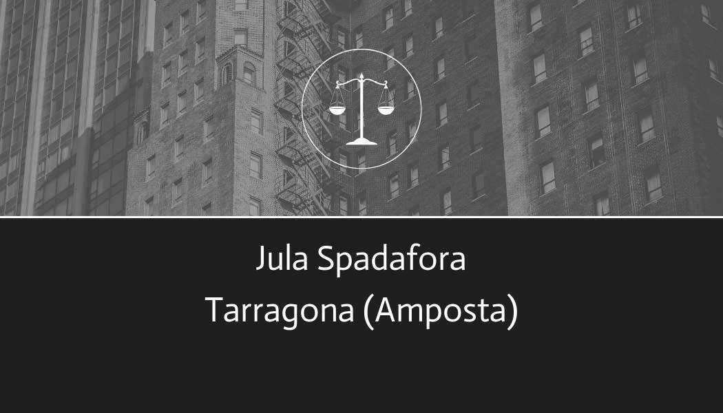 abogado Jula Spadafora en Amposta