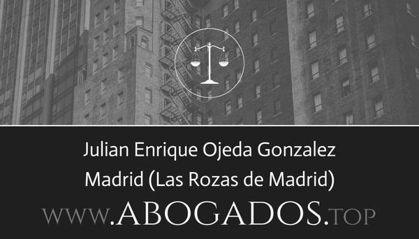 abogado Julian Enrique Ojeda Gonzalez en Las Rozas de Madrid