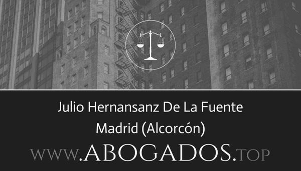 abogado Julio Hernansanz De La Fuente en Alcorcón