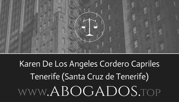 Karen De Los Angeles Cordero Capriles