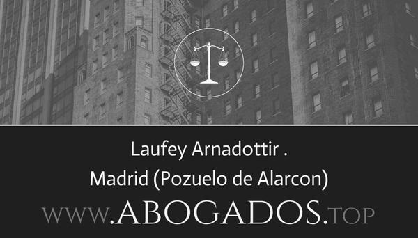 abogado Laufey Arnadottir en Pozuelo de Alarcon